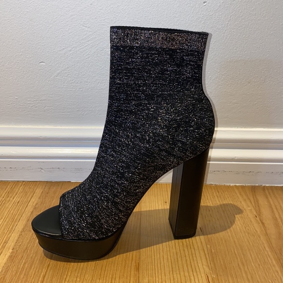 Windsor Smith - Bellissa Blk Lurex Boots- Size 9 - Picture 3 of 4